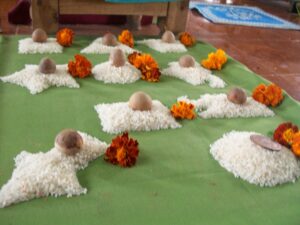 त्रयंबकेश्वर मंदिर में पूजा की सामग्री