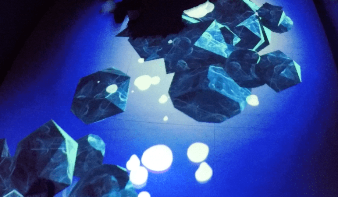 Ice passage walk in Swarovski Crystal Worlds