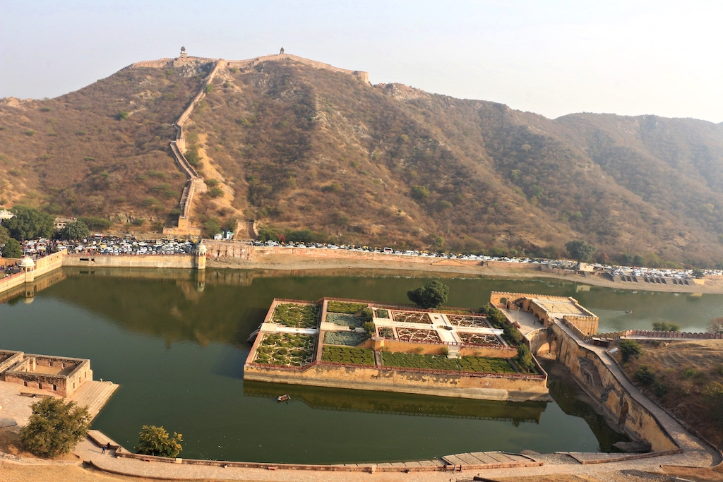 beautiful Outside View fro Amer fort Jaipur