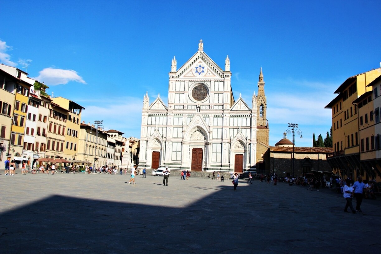 basilica of santa croce : Florence and Pisa tour