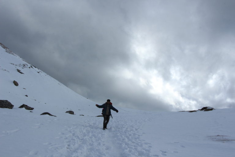 Kedarkantha Trek near summit