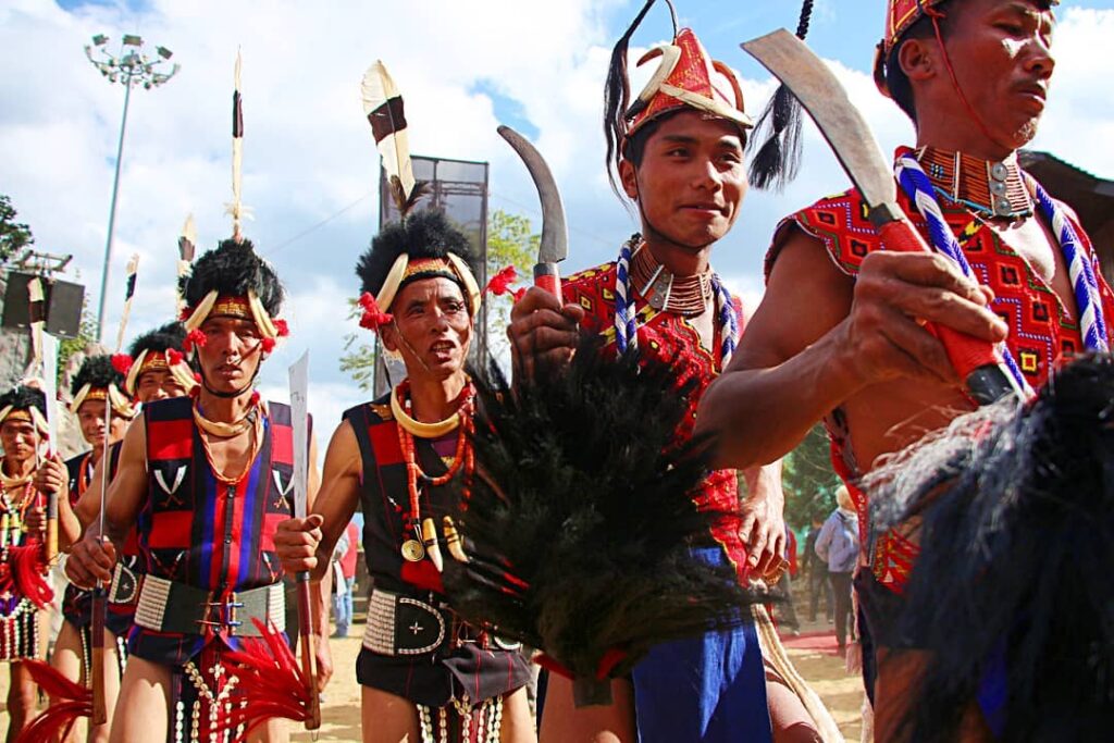 Naga tribe in Hornbill festival