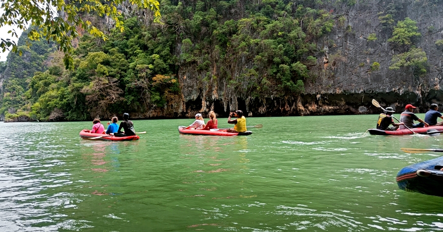 James Bond Islands Kayaking