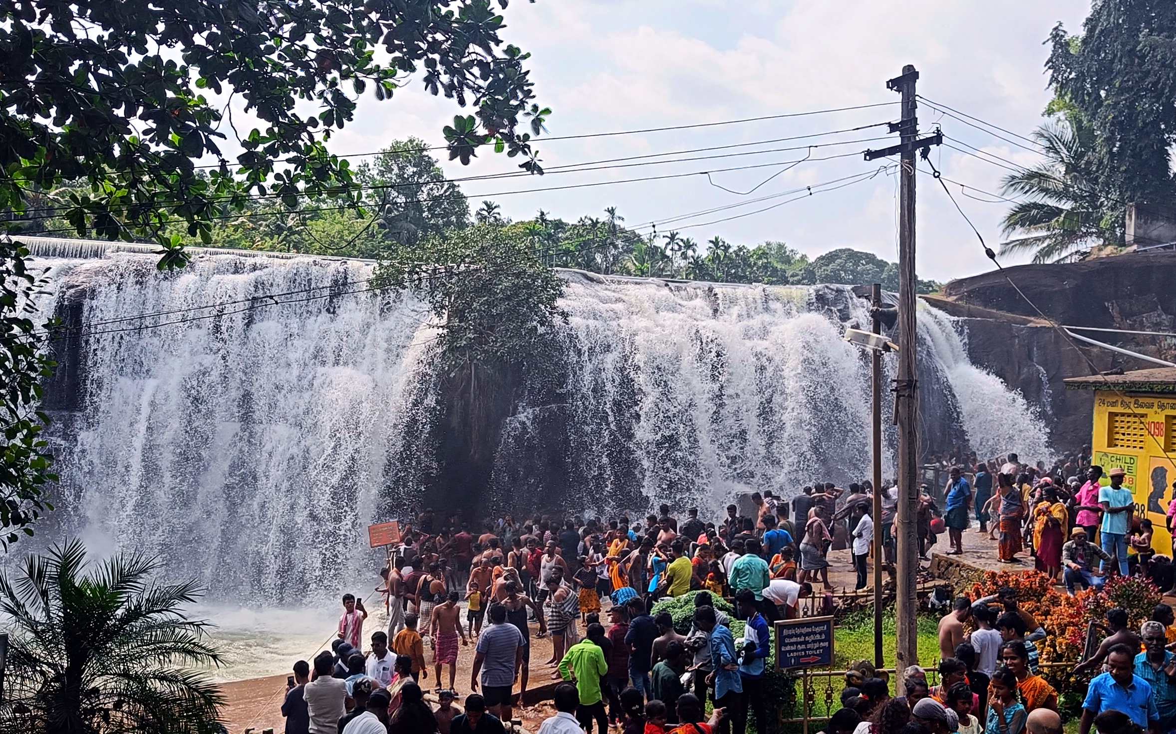 Thirparappu waterfalls in Kanyakumari