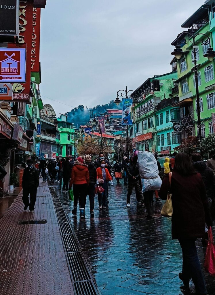 Gangtok Market : Northeast travelogue by Reena shahi