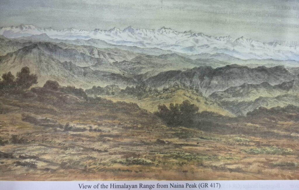 Himalayan paintings by Schlagintweit brothers